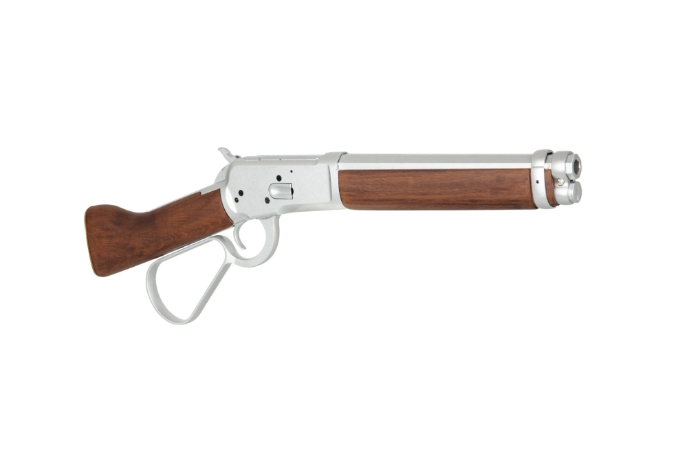 1873 (Real Wood) Rifle Replica - silver