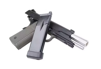 Airsoft pistole KP-05 (CO2) - olivově zelená 