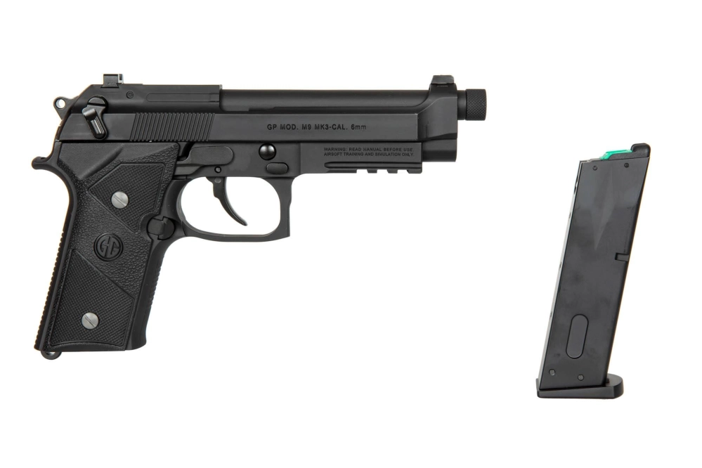 GPM9 MK3 Pistol Replica - Black