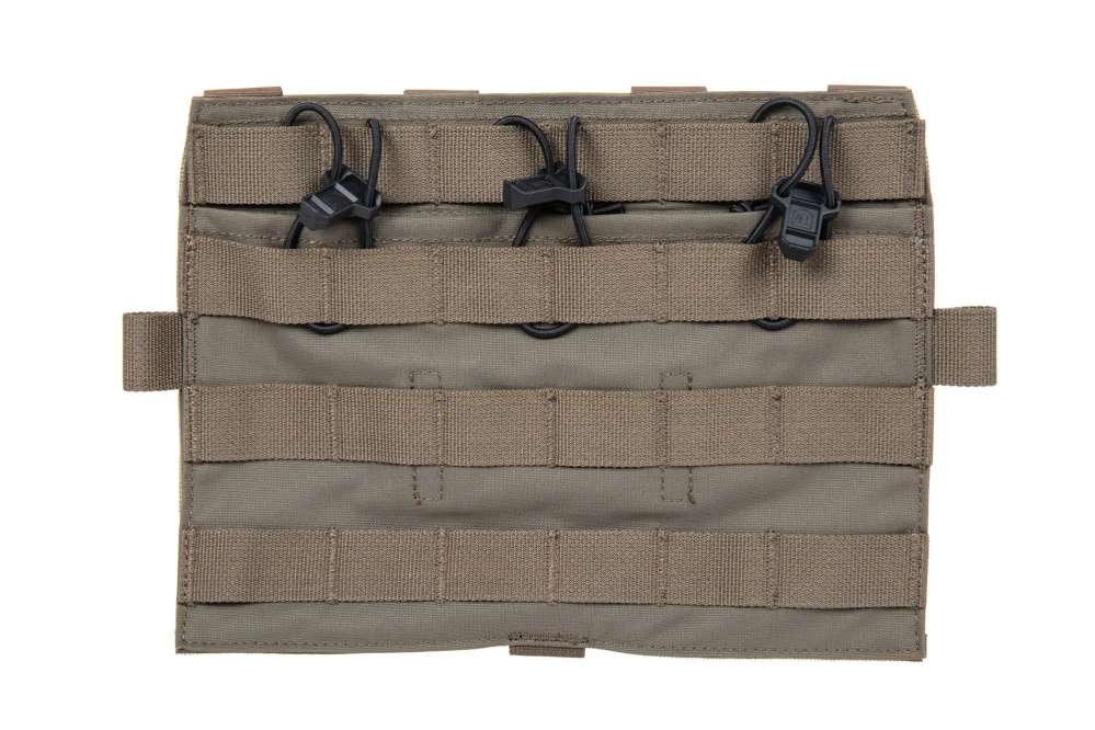 Panel Ładownica Ape Force Gear na 3 magazynki M4/M16 Flat Ranger Green