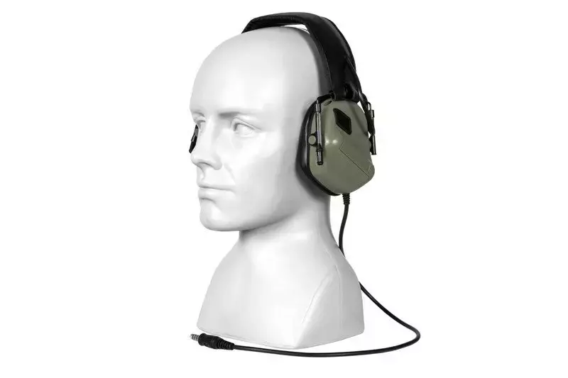 Auriculares ERM - verde oliva