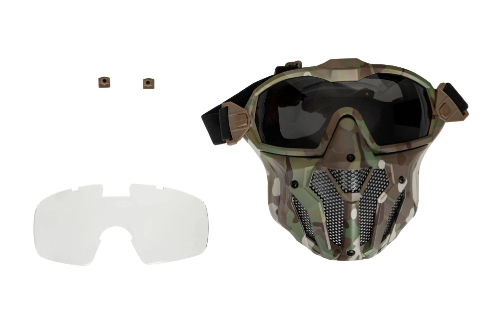 Mask with Goggles and Fan - MC