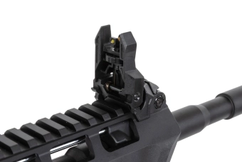 airsoft SRC DUAL POWER SR4 ZAROS GBB carbine with CO2 magazine