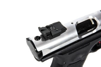 Airsoft pistole WE Galaxy - Stříbrná