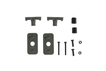 Adapter słuchawek typu Comtac Woport na szyny typu ARC (Typ AMP) Gen 5 Oliwkowy