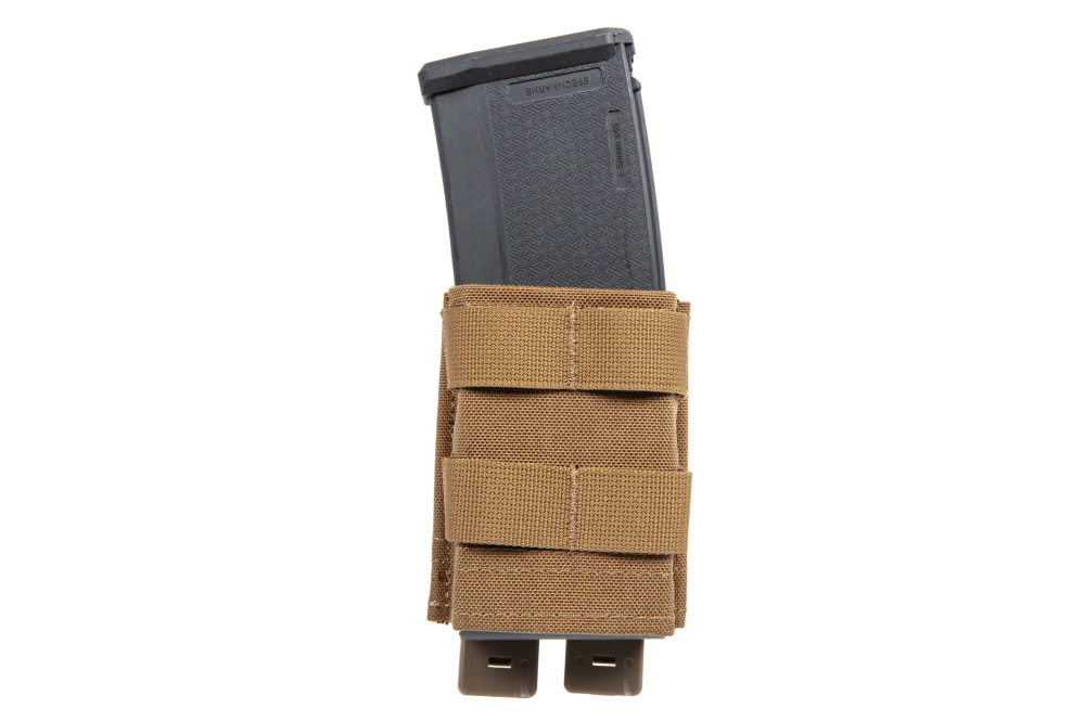 Enkele 5.56 mm magazijnlader Wosport Coyote Bruin