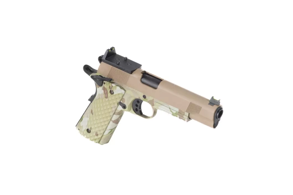 Raven MEU Railed BDS pistol replica (GG) - Camo/Tan (OUTLET)
