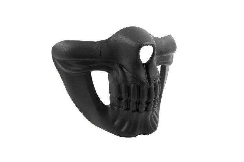 Skull mask - black