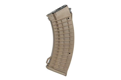 Cargador hi-cap 500 pellets para réplicas AK - tan