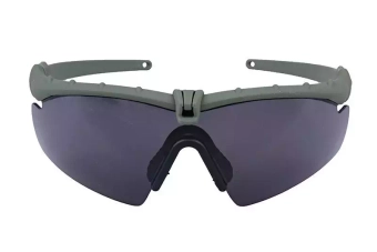 Okulary Tactical - Zielony / Przyciemniane