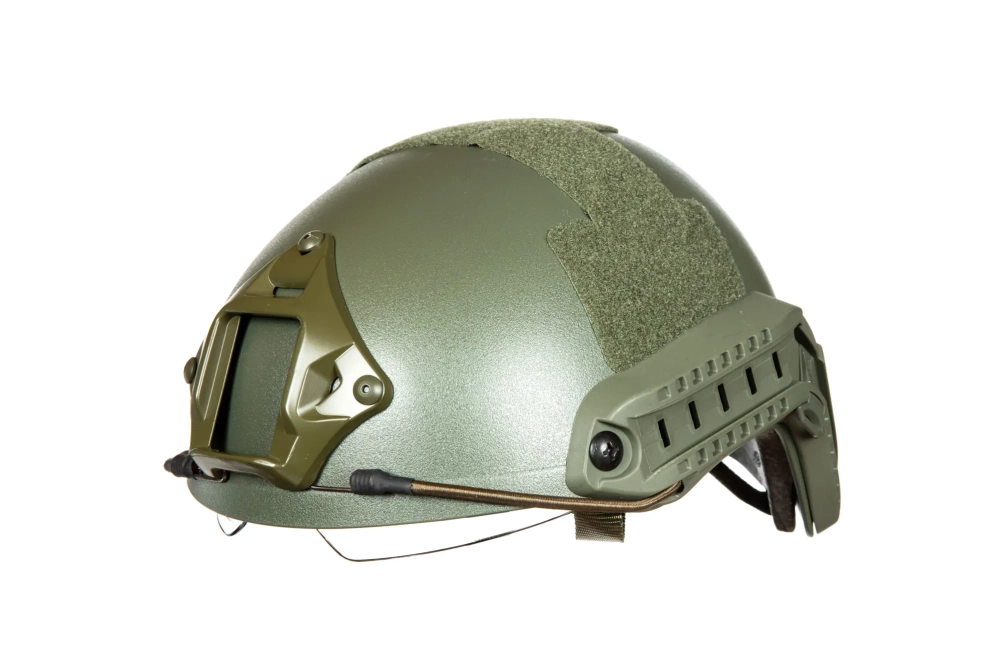 Replika přilby X-Shield MH s brýlemi - olivová barva