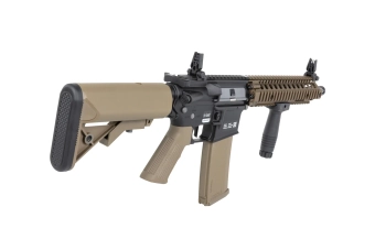 Specna Arms Daniel Defense® MK18 SA-E19 EDGE™ HAL ETU Carabina airsoft de un solo disparo Caos Bronce