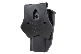 Holster Amomax pour réplique de type 1911 avec optique (droitier) Noir