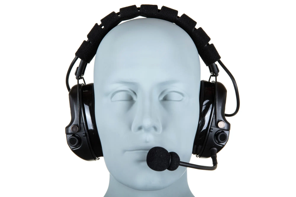 Tac-Sky headset WYS0142A (Siliconen pads) Zwart