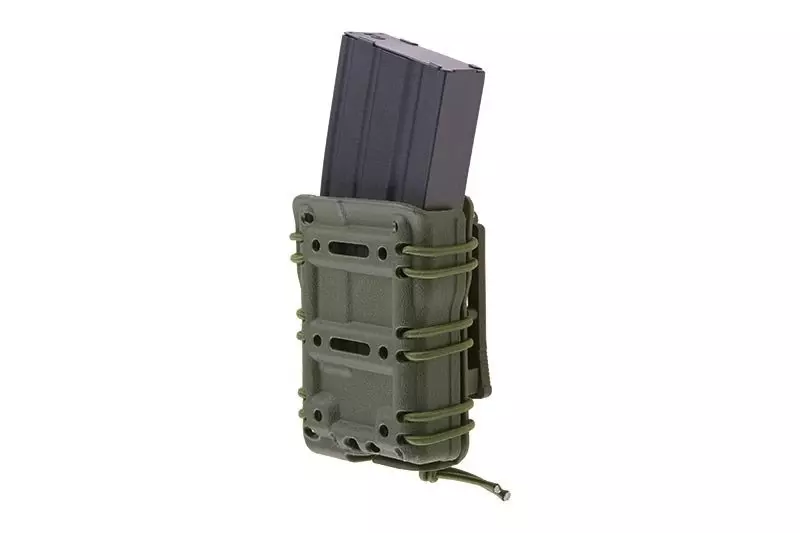 Pochette ouverte en V (B) pour chargeur 5,56 - vert olive
