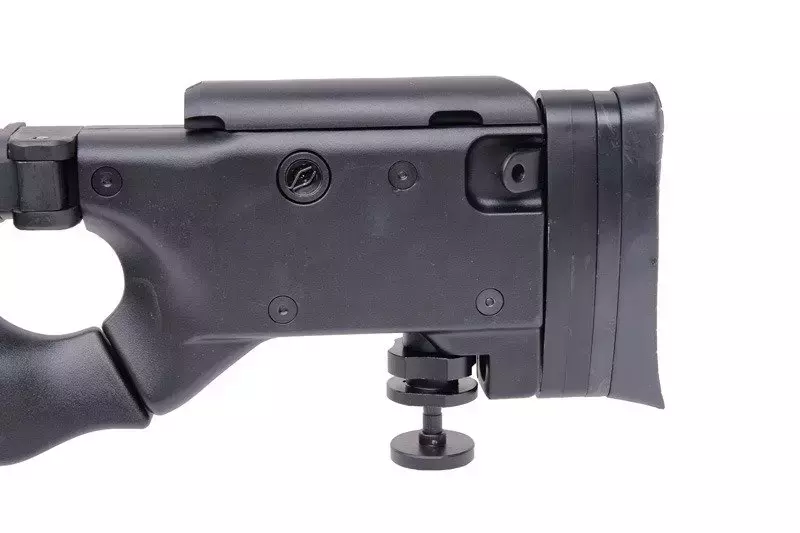 MB08A sniper rifle replica - with scope and bipod - black