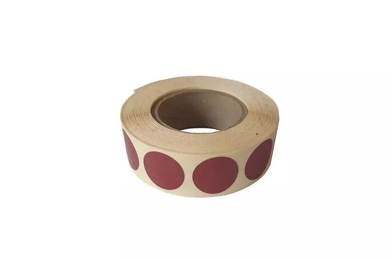 Zaklejki do tarcz IPSC 20mm - 1000 szt. - czerwone