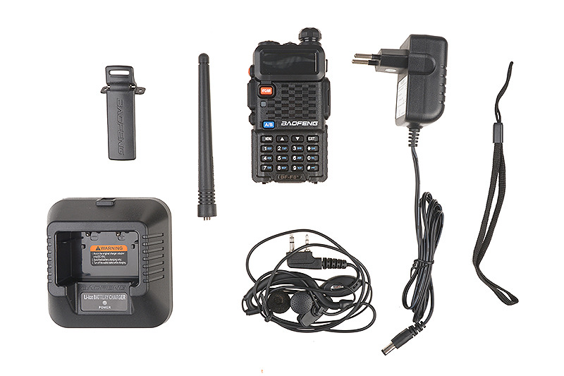 Radio portative Baofeng BF-F8+, deux canaux