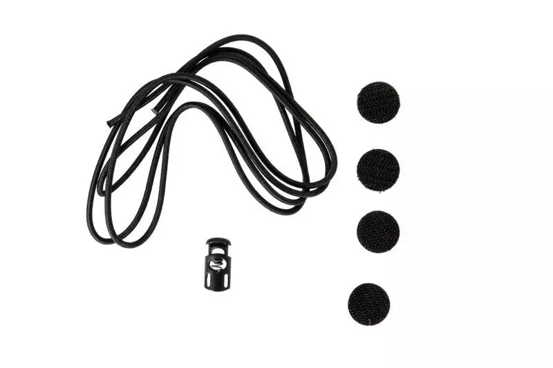 Mesh helmet cover for fast (L) - black