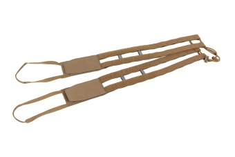 Univerzální náprsenka Wosport VE-106-ACC-09 QD Coyote Brown
