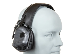 Wosport HD-12 actieve oorbescherming IPSC Gen 5 Carbon Fiber versie