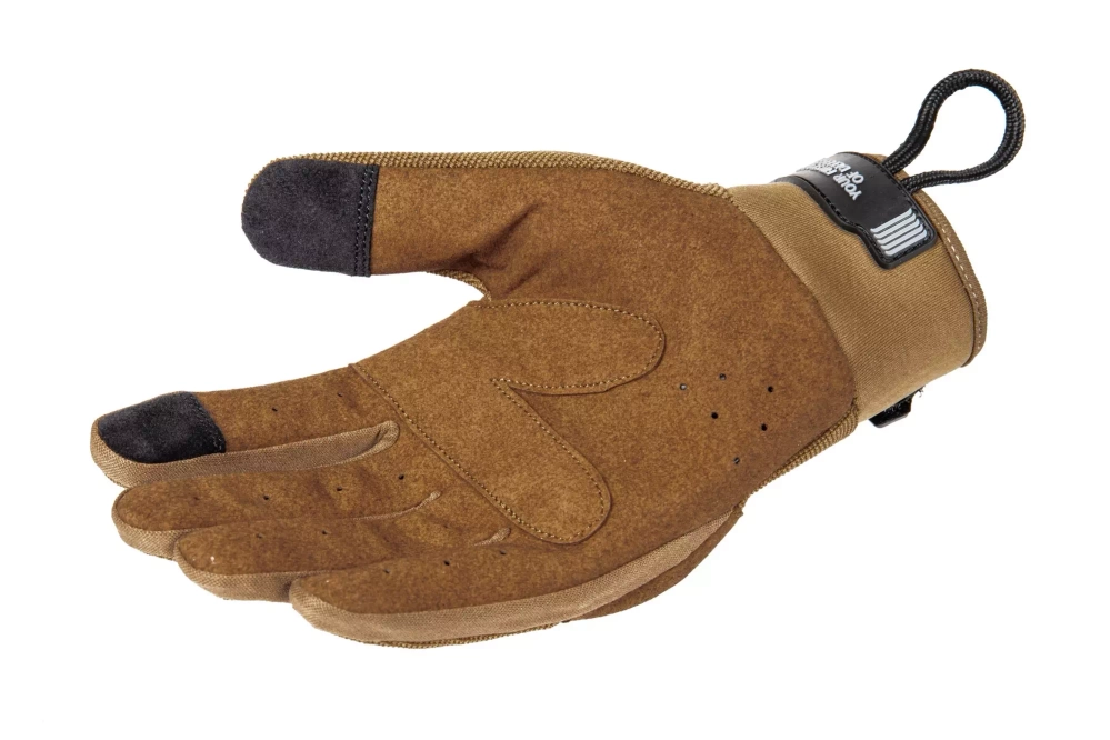 Gants tactiques Bouclier de griffe blindé pour temps chaud - tan