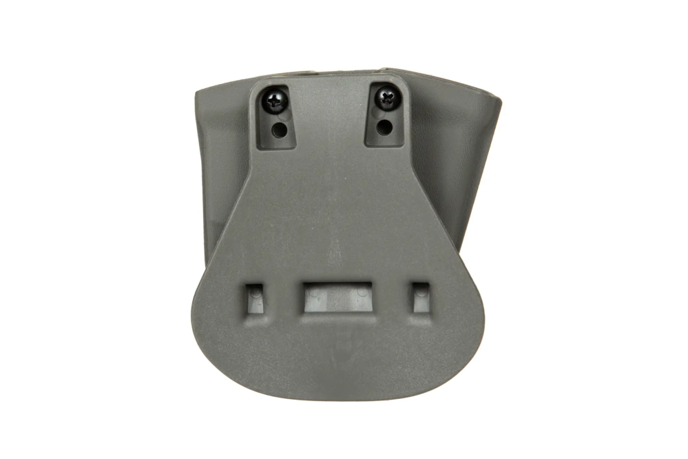 Kydex pistol magazine double pouch - Olive