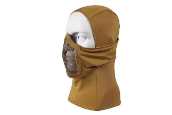 Pasamontañas termoactivo con máscara - Tan