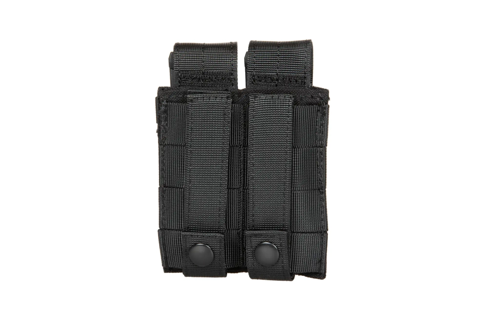 Doble pouch para pistola - Negro