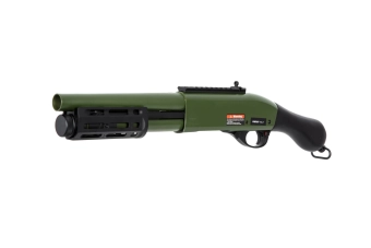 Réplique du fusil à pompe VELITES FERRUM S-II - vert olive (OUTLET)