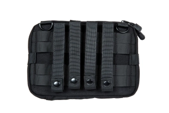 Duża kieszeń administracyjna z mapnikiem - Czarny