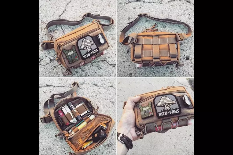 Bederní pás tactical Otter - olivově zelená