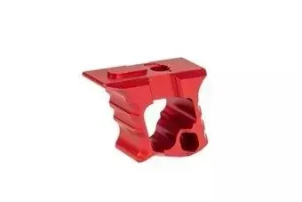 M-LOK/KEYMOD Aluminum Angled Forward Grip - Red