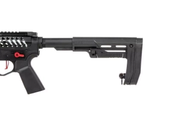 Airsoftová zbraň puškaeMG F-1 BDR-BR PTU - černá/červená