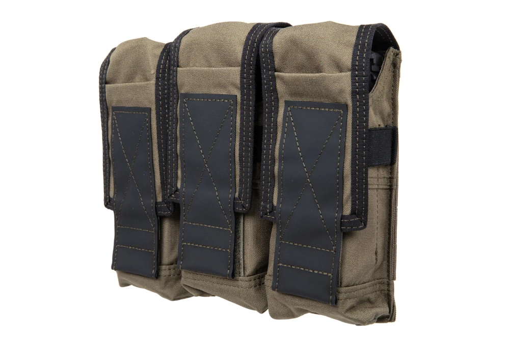 Triple lockable 7.62mm magazine pouch Emerson Gear Ranger Green