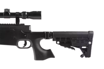 Airsoft pušky odstřelovací puška MB14D - s dalekohledem a dvojnožkou