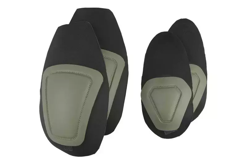 Ensemble de protections pour l'uniforme de combat - vert olive