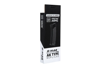 Mid-cap S-mag magazine for J-series for 175 rounds - Plum