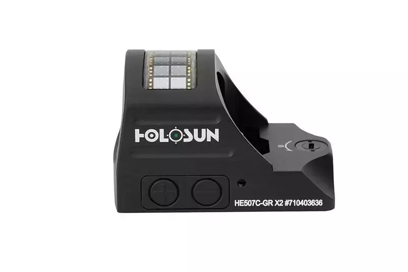 HE507C-GR X2 Elite Micro Green Dot Sight (Solar Panel)