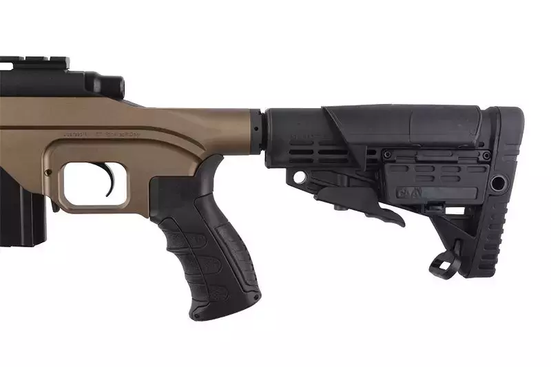 Fusil de airsoft rifle de francotirador MDT LSS - Tierra oscura