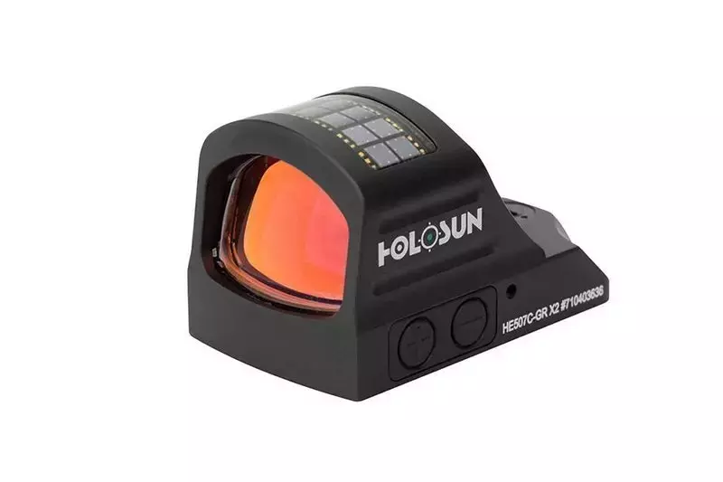 HE507C-GR X2 Elite Micro Green Dot Sight (Solar Panel)