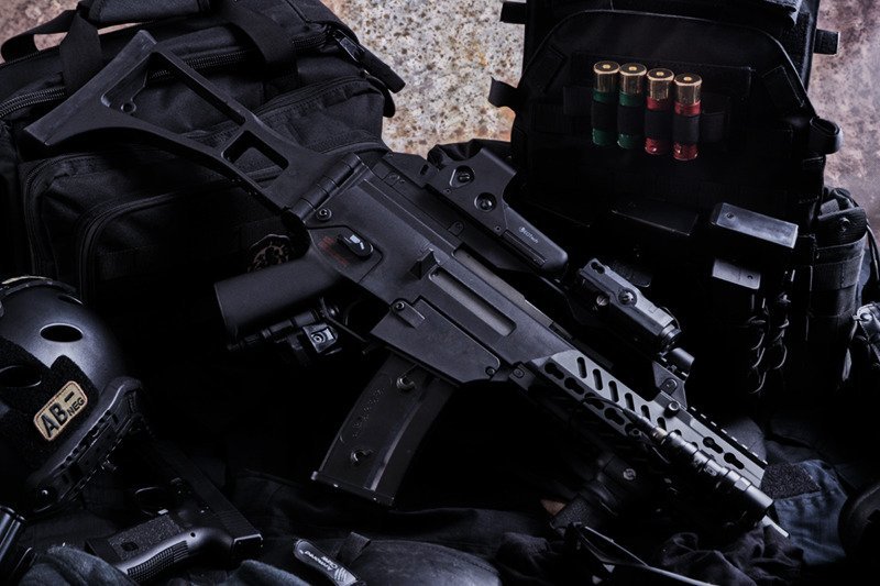 Karabinek ASG Specna Arms SA-G11 KeyMod EBB Czarny (OUTLET)