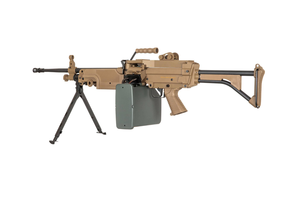airsoft Specna Arms SA-249 MK1 CORE™ Tan kulomet (OUTLET)