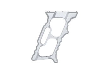 Hliníková úhlová rukojeť TD Minivert pro KeyMod/M-LOK Silver
