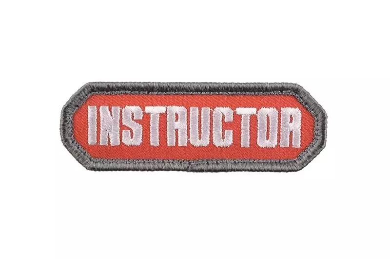 Parche Instructor - rojo