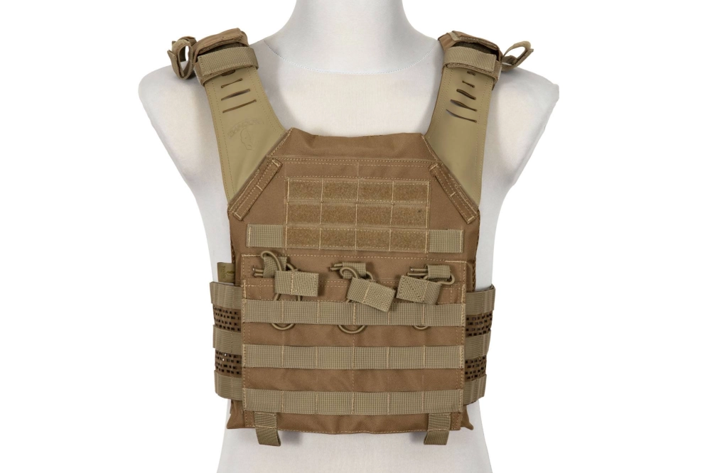 Kamizelka taktyczna Spartan Plate Carrier - coyote