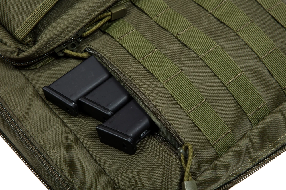 Podwójny pokrowiec na repliki GunBag V4 - Oliwkowy