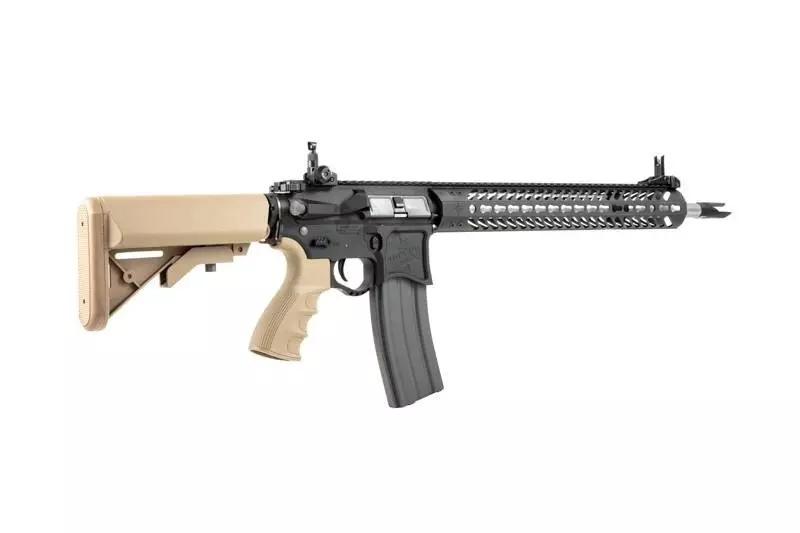 Réplica fusil AR15 SBR8 SP223 - negro/marrón