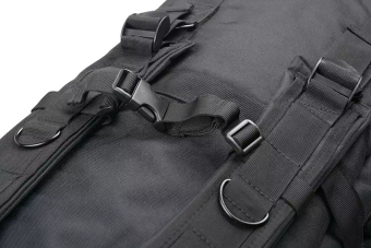 Doble funda arma 90cm - negro