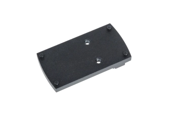 5KU Plaque de montage Optima/Docter/Vortex pour répliques TM G17 GB-416 Noir